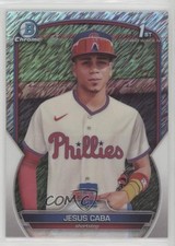 2023 Bowman Chrome Prospects Shimmer Refractor Starlyn Caba Jesus #BCP-164 3q5