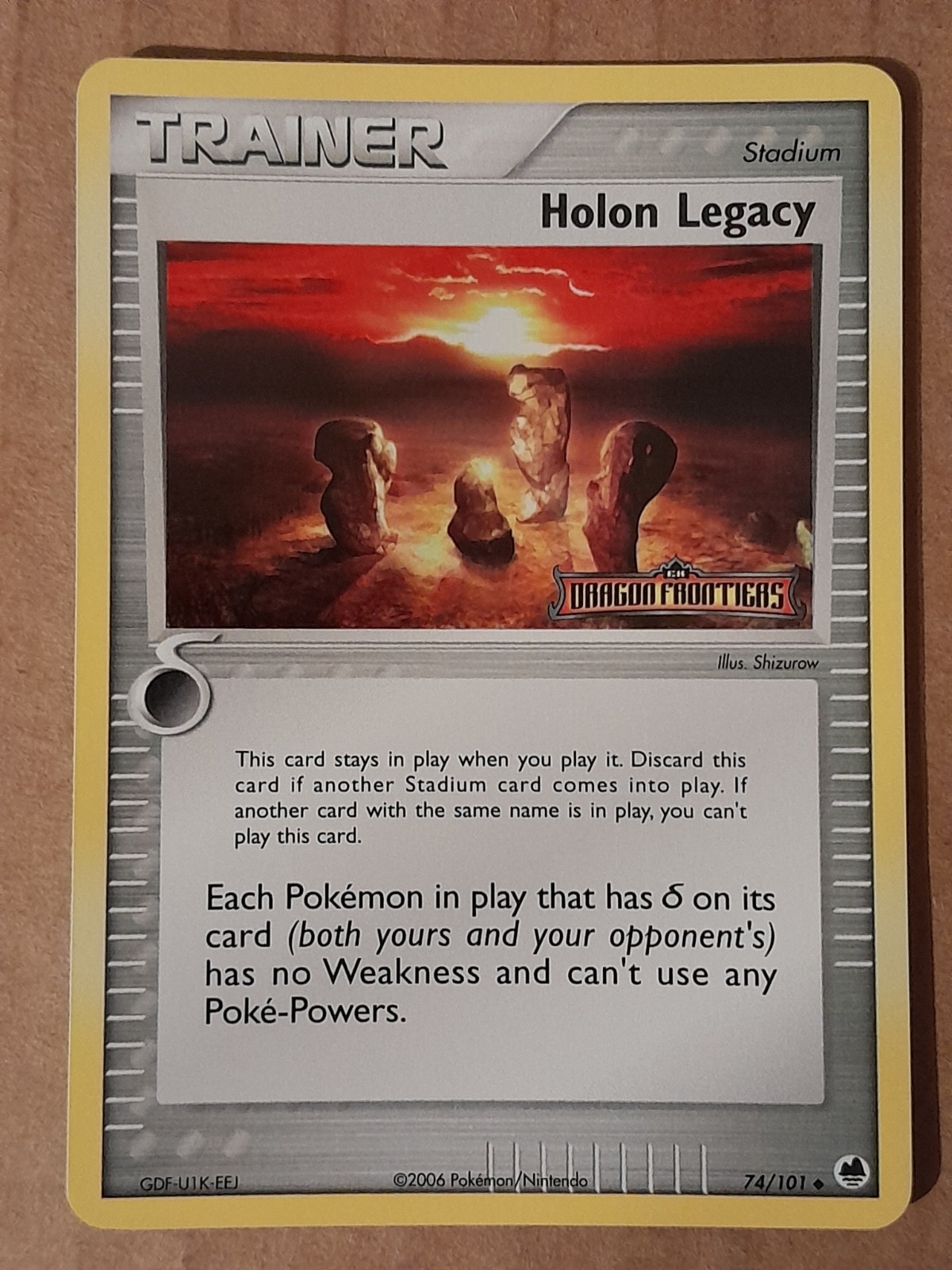 Holon Legacy 74/101 Ex Dragon Frontiers Reverse Holo NM-Mt See Pictures