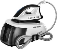 Russell Hobbs Steam Iron Generator 2400W  Black & White 24420