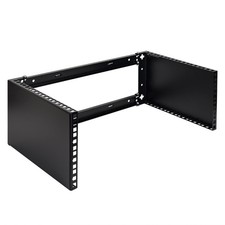 4U Wall Mount Network Rack - Patch Panel Bracket for Server and Network Equip...
