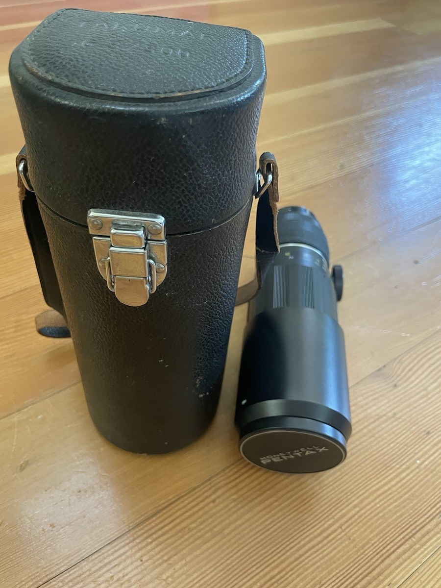 Honeywell Pentax Tele-Takumar 1:6.3 300mm Zoom Lens Japan w/ Case