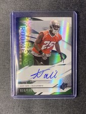 2008 SPx - Rookie Signatures Aqib Talib Green SP /199 RC Auto
