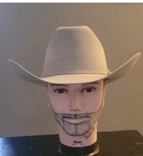 Seratelli Mason 100% Fur Cowboy Hat 7 Silverbelly Made in USA NEW