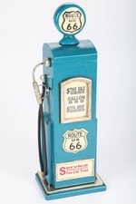 point-home Design-Schrank "Zapfsäule", Retro, blau, 81cm