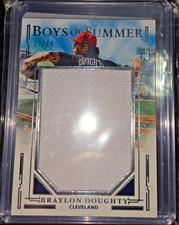 2025 PANINI BOYS OF SUMMER #JPM-BD BRAYLON DOUGHTY RC RELIC & MEMORABILIA 17/99