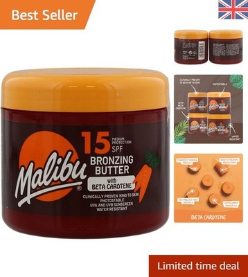 Fast-Acting Tan Accelerator Body Butter, 300ml Kokosduft, LSF 15 Schutz