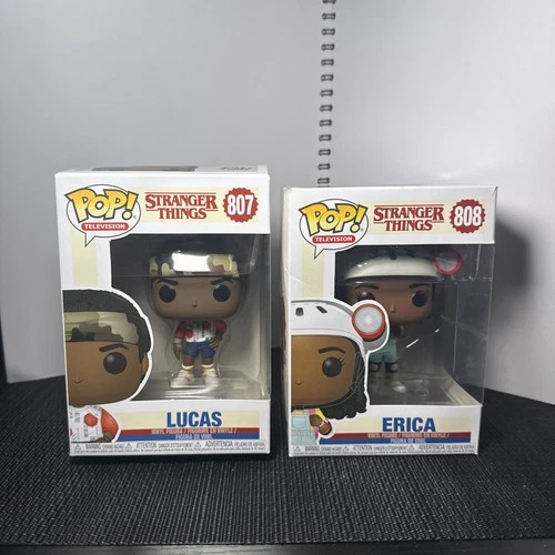 Funko Pop! Vinyl: Stranger Things  Erica 808 & Lucas 807