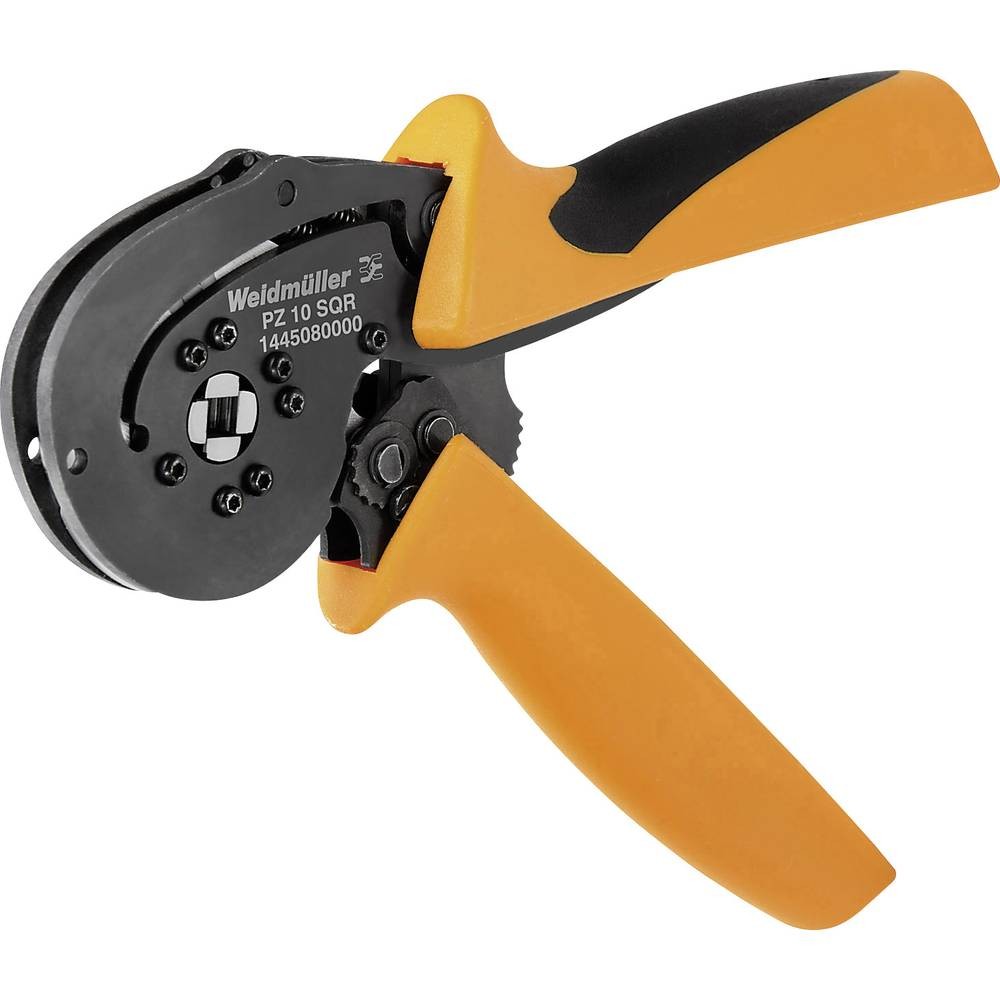 Pince à sertir Weidmüller PZ 10 SQR en acier trempé de 0.14 à 10 mm²