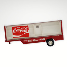 Vintage Coca-Cola Buddy L Semi Trailer Toy Red It’s The Real Thing Collectible
