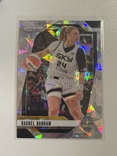 2024 Prizm WNBA #25 Rachel Banham - Silver Cracked Ice Prizm - Chicago Sky