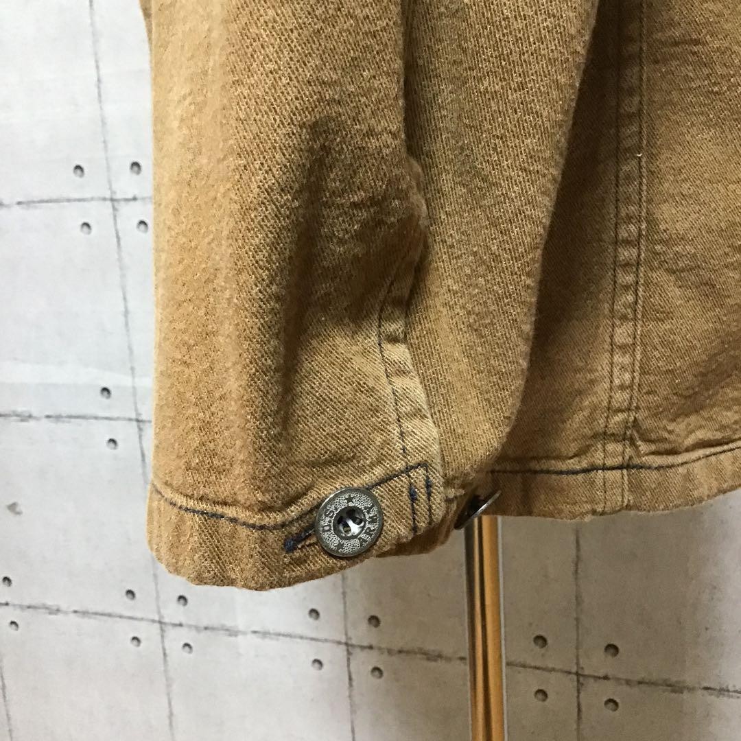 Buzz Rickson's Coverall Pullover Moleskin Brown M - image 6