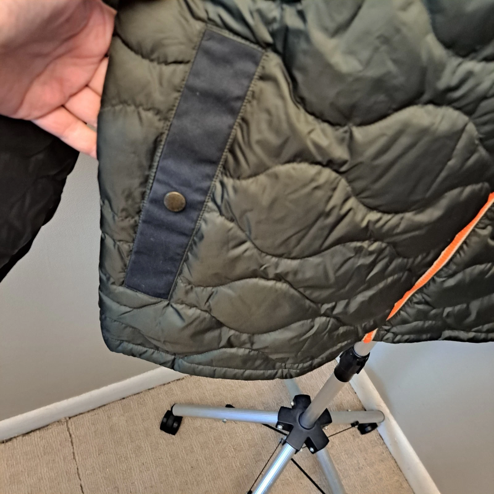 OBERMEYER Sage Green KADEN Quilted Duck Down Jacket Sz XXL 2XL - product detail image 7