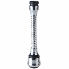 Kitchen Flexible Swivel Hose 360° Extension Water Tap Sink Faucet Filter Nozzle