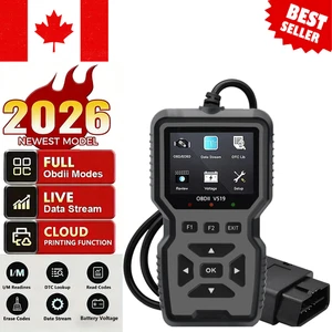 2026 V519 Professionnel OBD2 Scanner - Outil de diagnostic automobile alimenté par USB