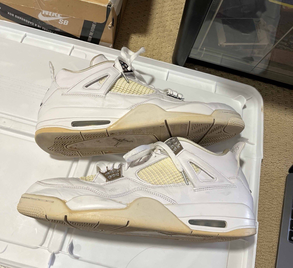 Size 15 Jordan Retro Mid Pure Money for sale online