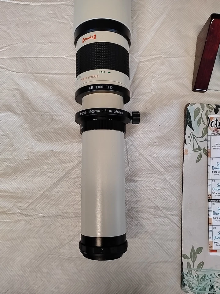 Opteka 1278 6501300mm HD F/8-16 Telephoto Zoom Lens - Image 4 of 4