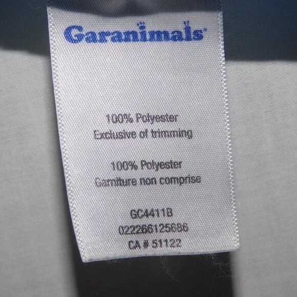 Garanimals Blue One Eyed Monster Plush Fleece Baby Toddler Blanket 27" x 35" - Image 3 of 4