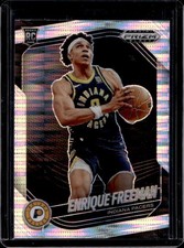 2024-25 Panini Prizm Black Enrique Freeman RC Pulsar Prizm Rookie #245 Pacers
