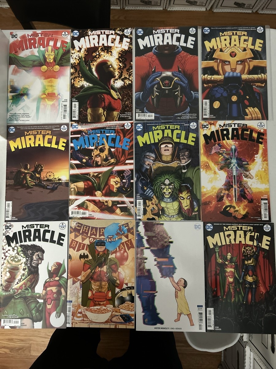 Mister Miracle #1-12 DC Comics Tom King & Mitch Gerads Complete