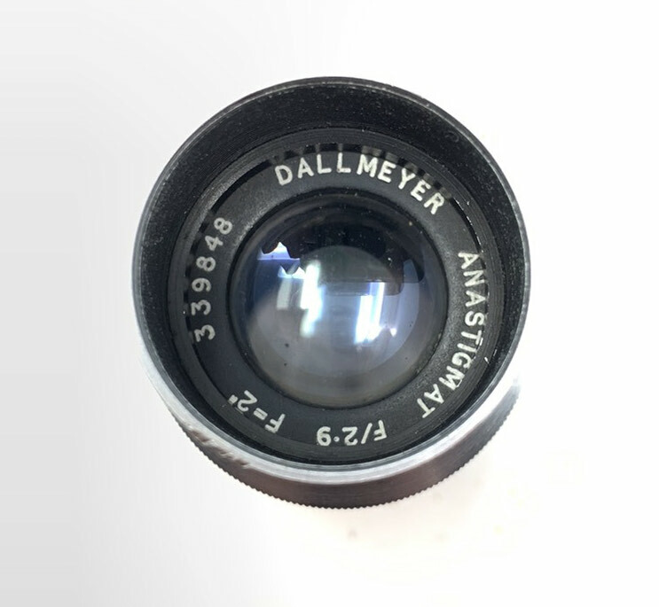 Rare Dallmeyer Anastigmat F2.9 2” Lens C-mount England | eBay