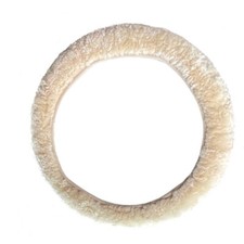 Lammfell Lenkradbezug Sekt Lenkradschoner Lenkradhülle