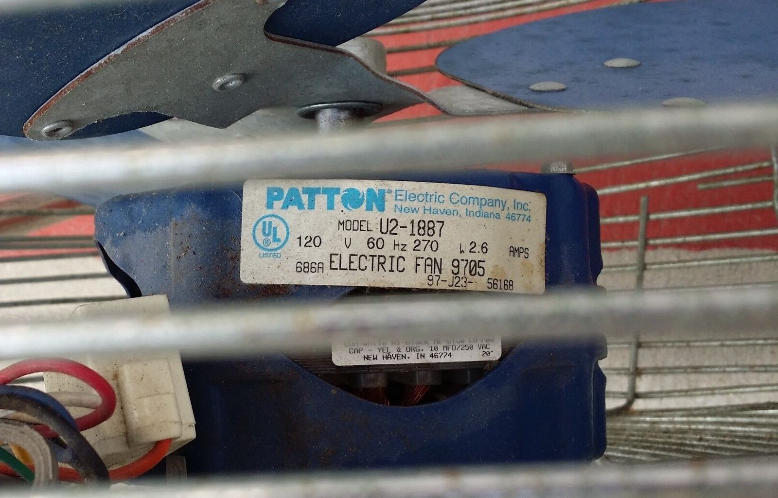 Vintage Patton 20” High Velocity 3 Speed Floor Fan Model U21887 eBay