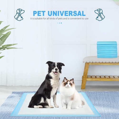 Pet Pads for Dog Scented 5-Layer Ultra-Absorbent Blue Underpads All Size & Packs - Picture 16 of 19