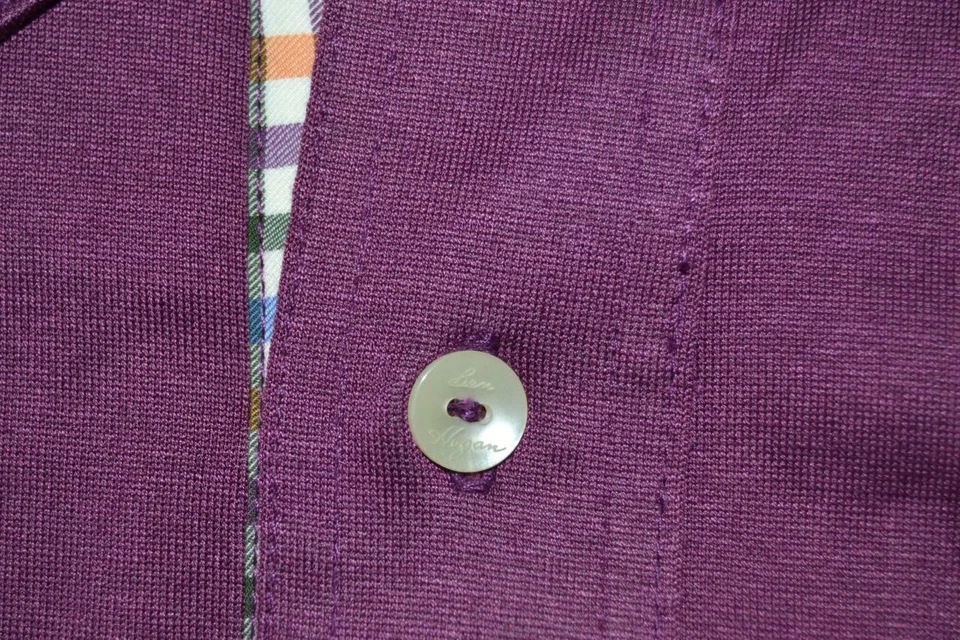 CAMISA POLO BEN HOGAN PRESIDENTS CUP ROJO MORADO HOMBRE TALLA GRANDE L Foto 4 de 4