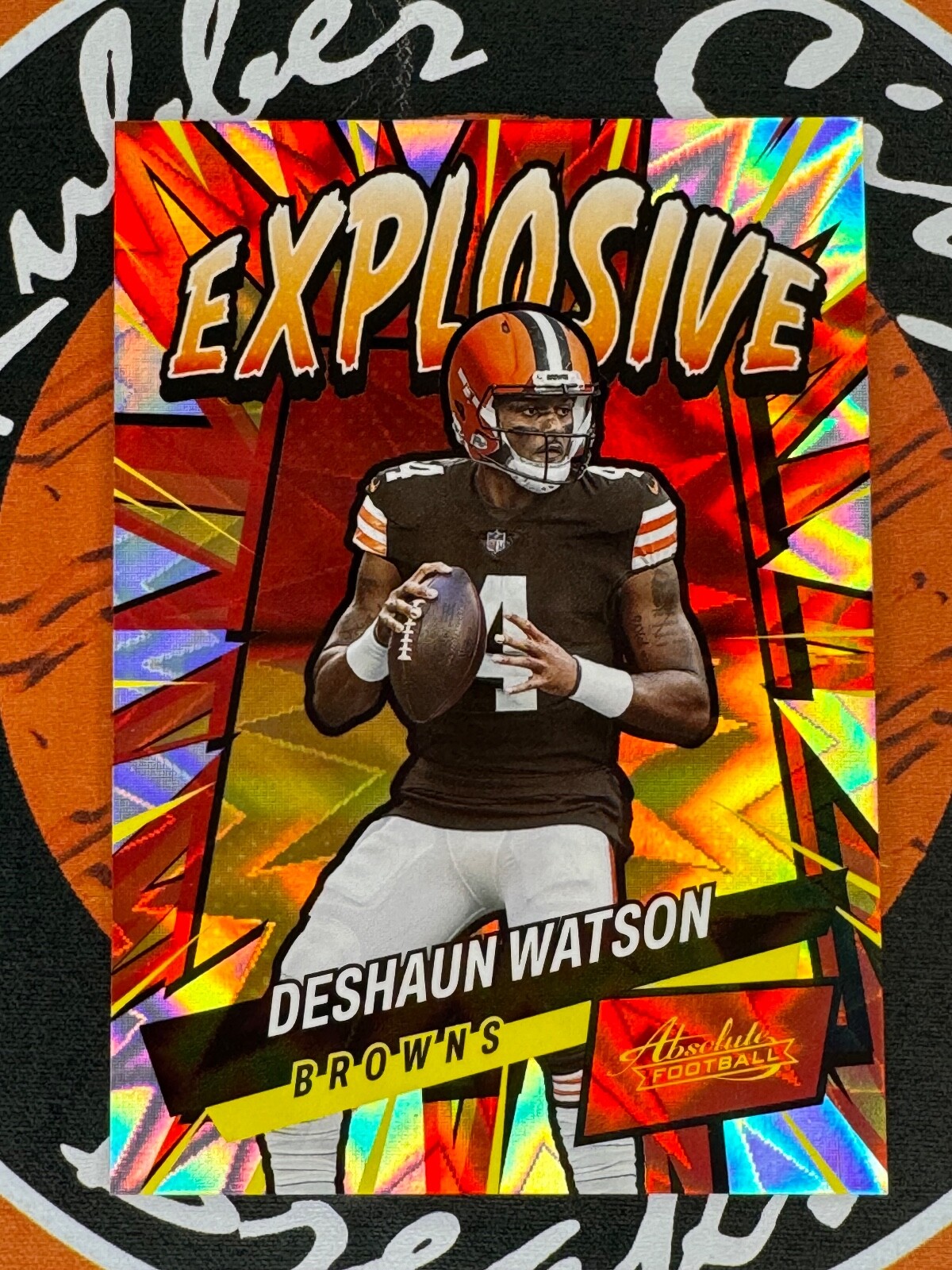 2022 Panini Absolute Deshaun Watson Explosive SSP Case Hit #E10 Browns