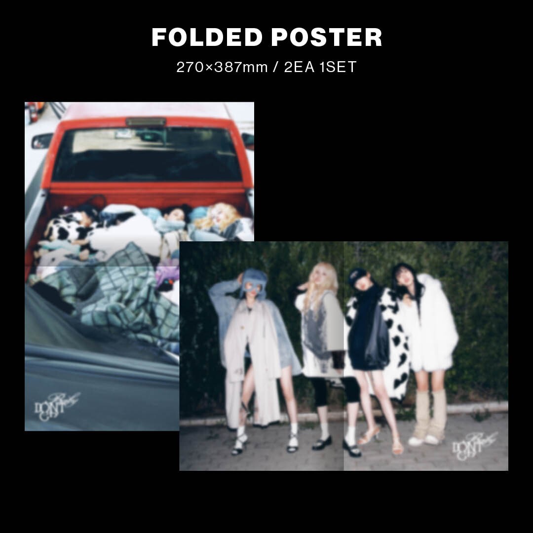 Baby DONT Cry Debut Single Album F Girl Photobook Ver. 64p Book+4p