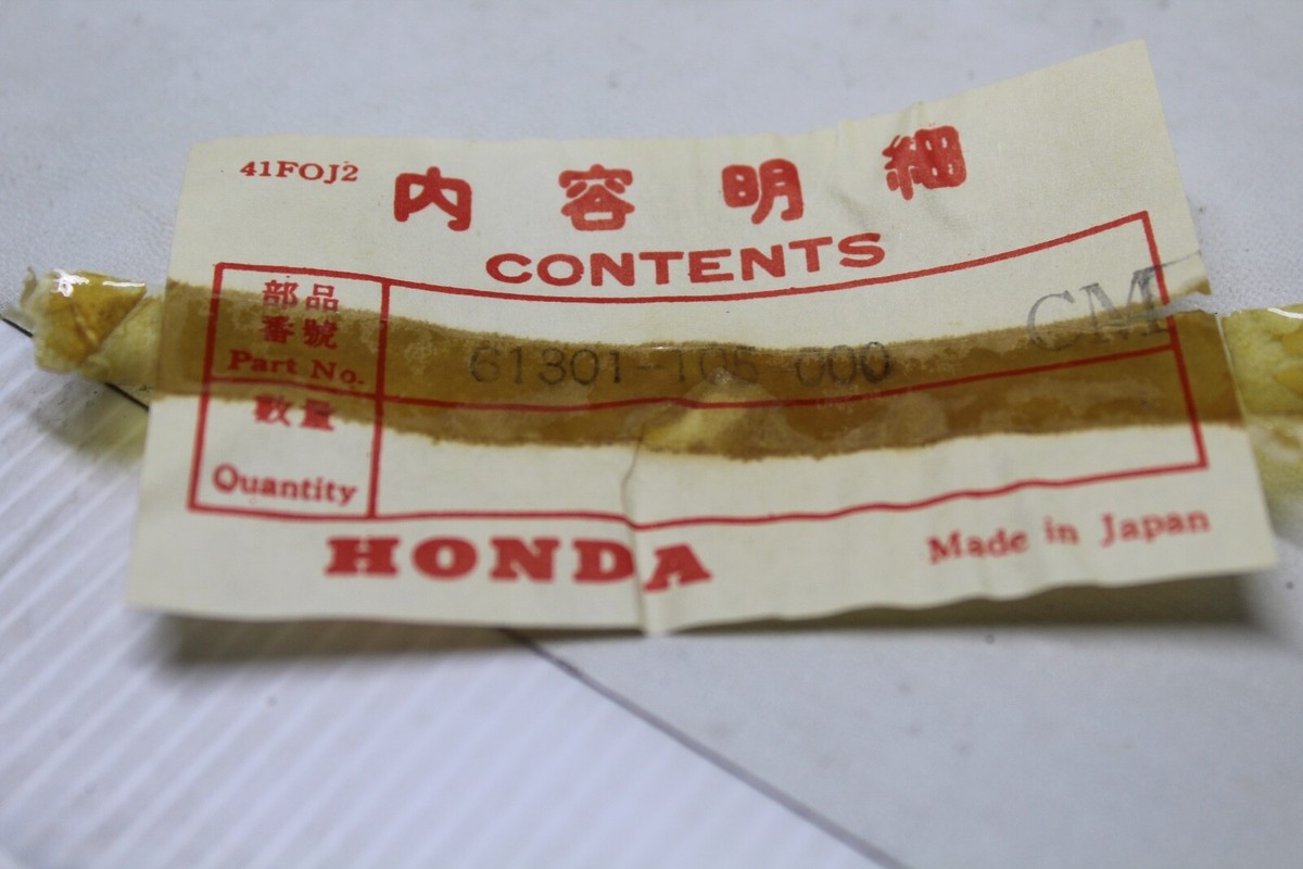 HONDA HEADLIGHT CB100 CL100 CL125 CB125S CD125S SL90K SL100 SL125S NOS
