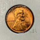 1955  Lincoln 1¢  Red  BU K21