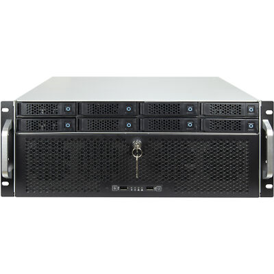 Inter-Tech IPC Storage 4U-4708, Server-Gehäuse, schwarz