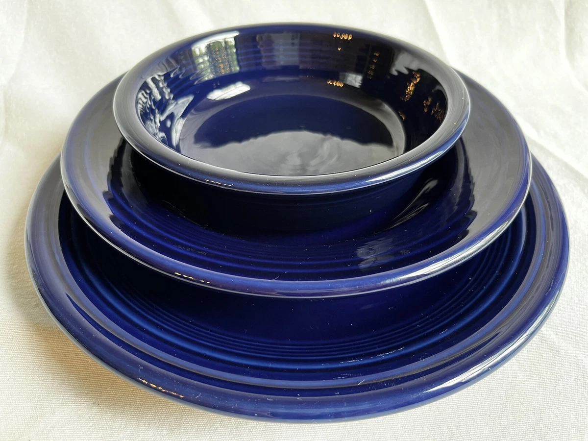 Navy blue cheap dinner set