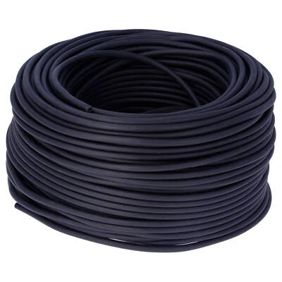 Sinking Airline 4mm Weighted Pond Air Line Black Aeration Tube Hose Aquacadabra