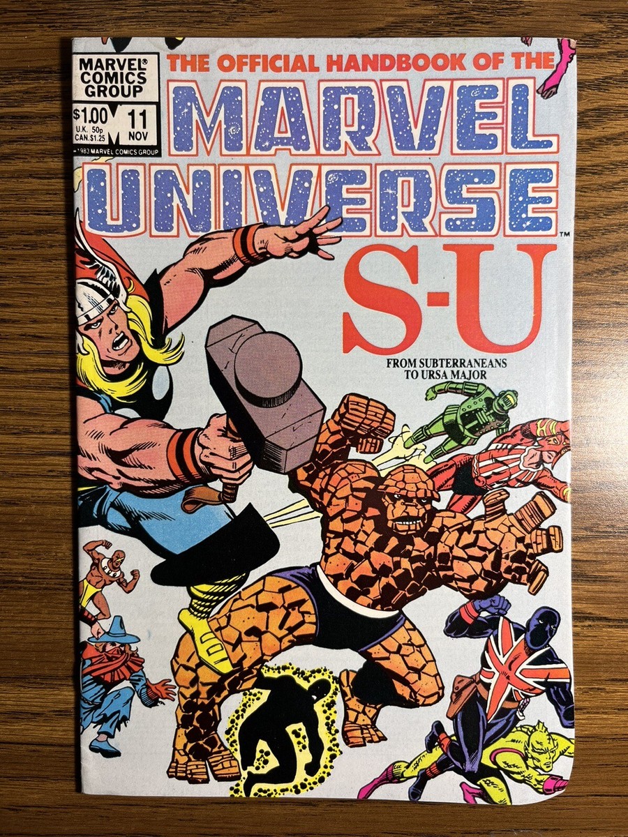 2冊セット Promo Book Marvel Comics OFFICIAL HANDBOOK OF THE MARVEL UNIVERSE 11 DIRECT THOR THE