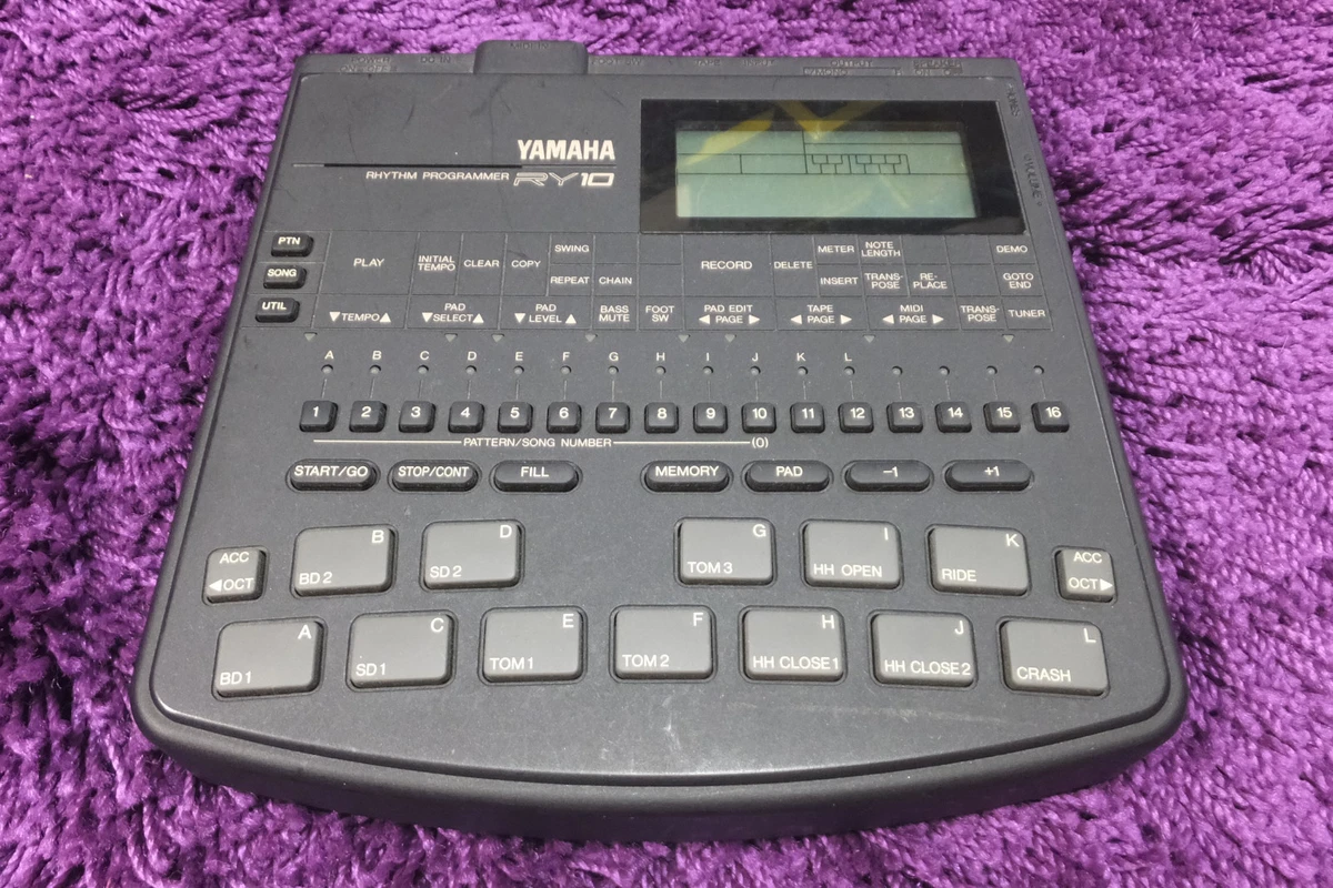 YAMAHA RY10 perfect working RY 10 drum machine sequencer from Japan 160727