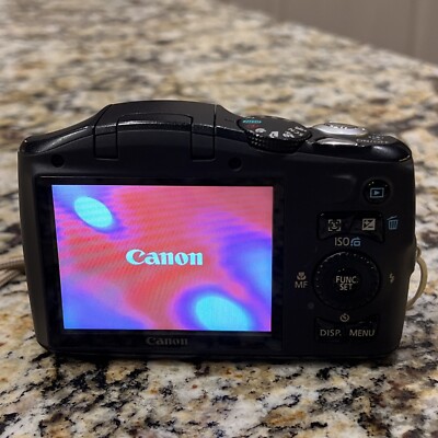 Canon PowerShot SX130 IS Digital Camera 12.1MP 28mm wide 12x