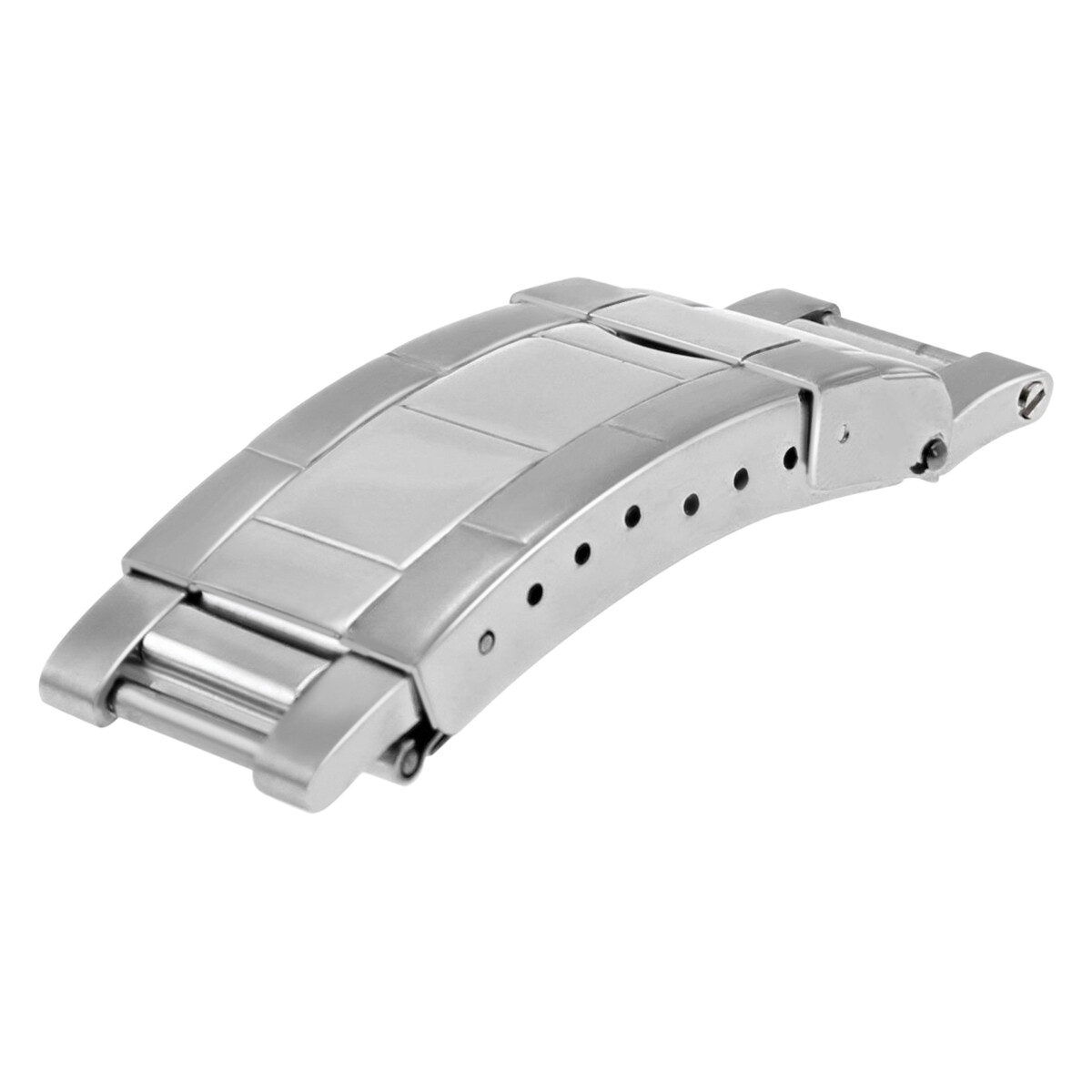 FLIP LOCK CLASP DIVER EXTENSION BUCKLE FOR ROLEX GMT OYSTER WATCH BAND