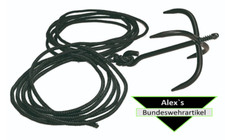 Wurfanker Wurfhaken Enterhaken  Bootshaken Haken m. Seil Neu 