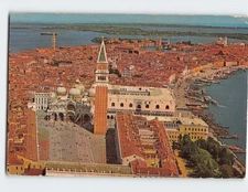Postcard Aerial View Venice Italy