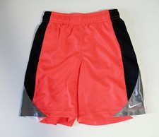 Nike Little Boys Colorblocked Avalanche Shorts Bright Crimson Sz 4 - NWT