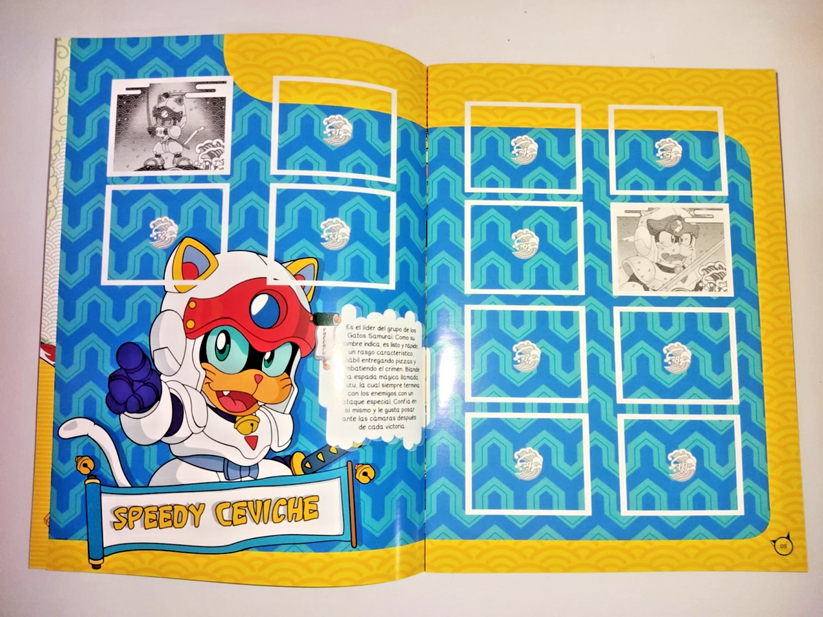 GATOS SAMURAI ALBUM + SET COMPLETO | eBay