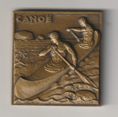 ANCIENNE MÉDAILLE DE Sport Canoë EUR 15,00 - PicClick FR