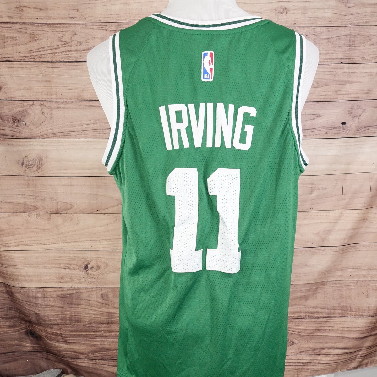 BOSTON CELTICS #11 KYRIE IRVING SEWN ON BASKETBALL JERSEY 52