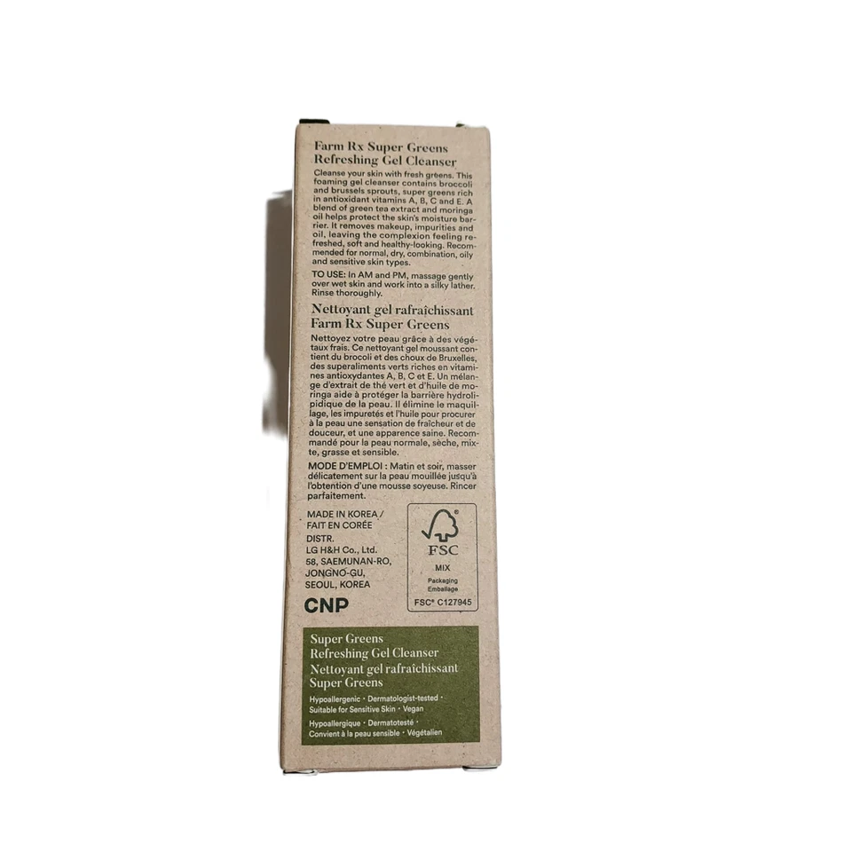Farm Rx Super Greens Refreshing Gel Cleanser, - Image 4 of 4