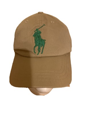 beige polo hat