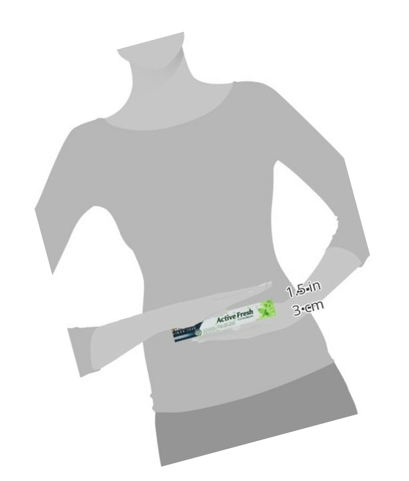 6.17oz Himalaya Mint Fresh Gel Toothpaste FluorideFree Vegetarian