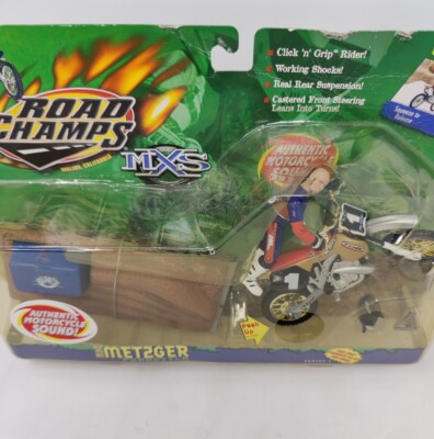 2000 Road Champs MXS Mike Metzger FREESTYLE Moto Rider Sealed