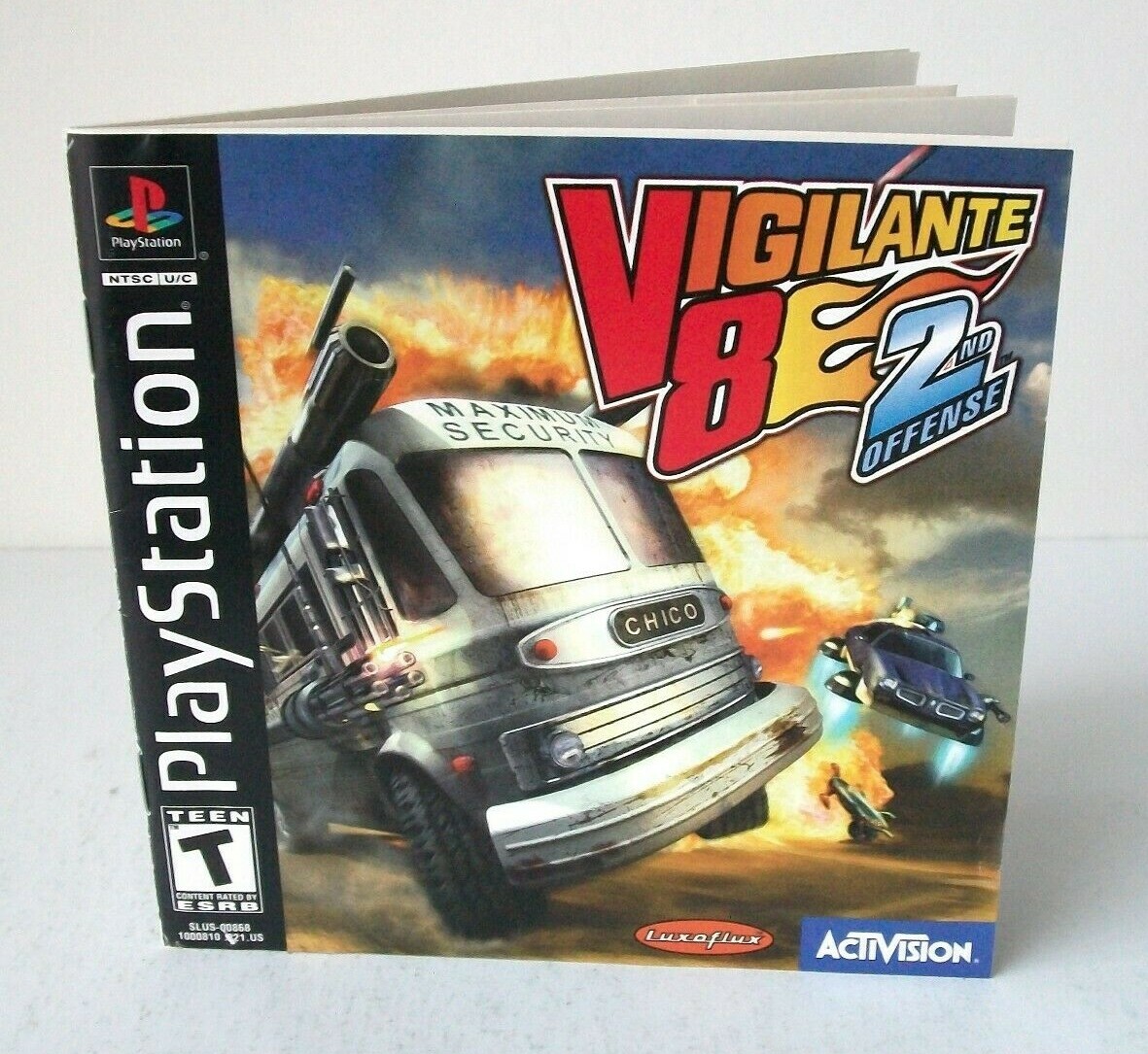 PlayStation　ビジランテ8　II Vigilante 8 2nd Manual OUT OF STOCK | eBay
